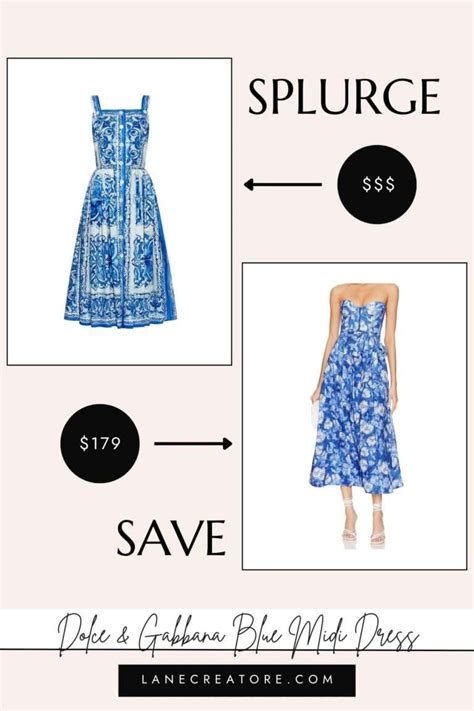 17+ Stunning Dolce & Gabbana Dress Dupes (2024) 